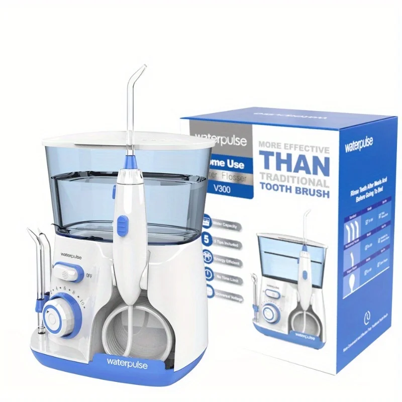 Water Flosser Cordless - Waterpulse V300 Electric Water Flosser High