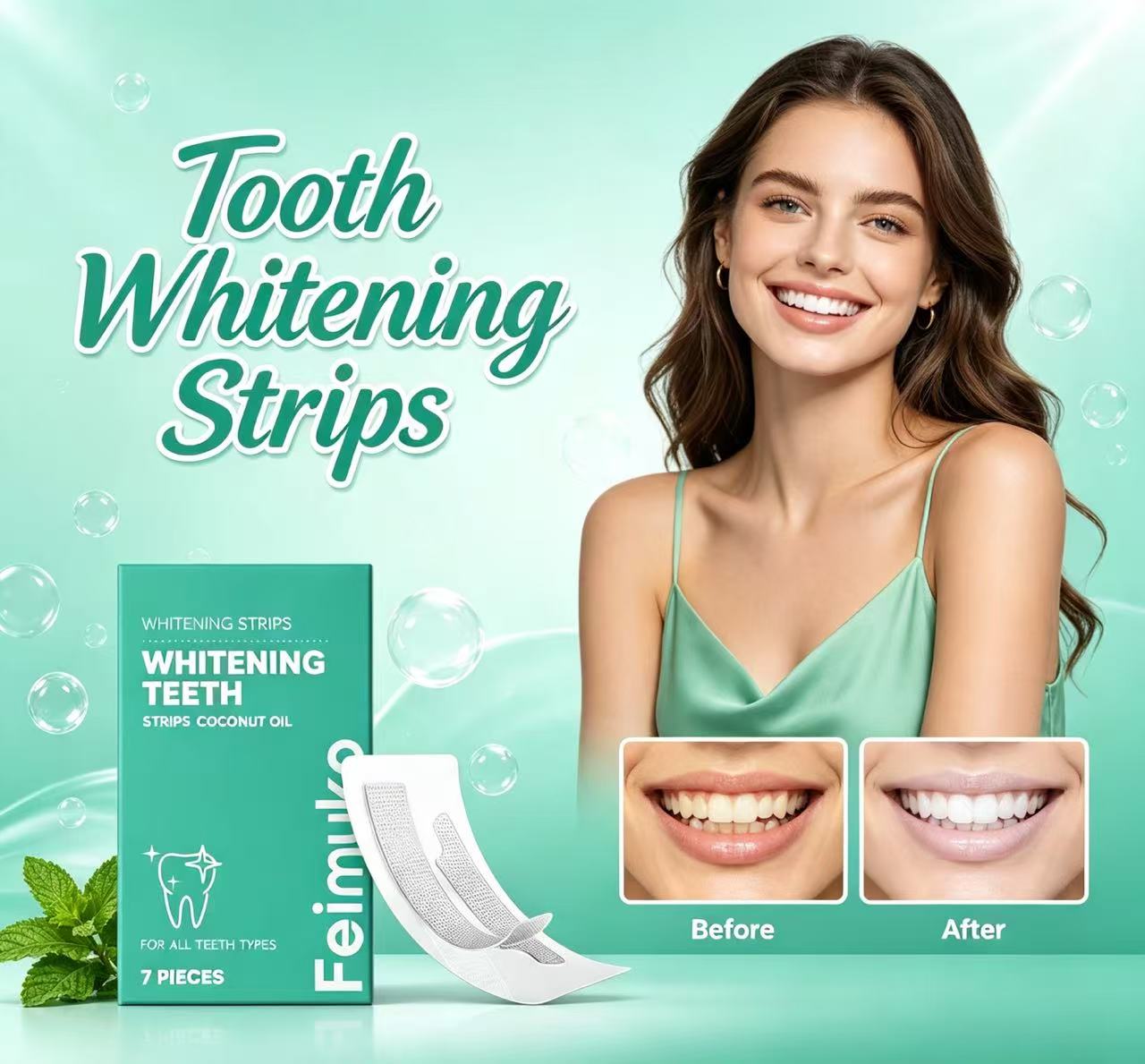 Teeth Whitening With Coconut Oil - Coconut Oil Teeth Whitening Strips Gentle