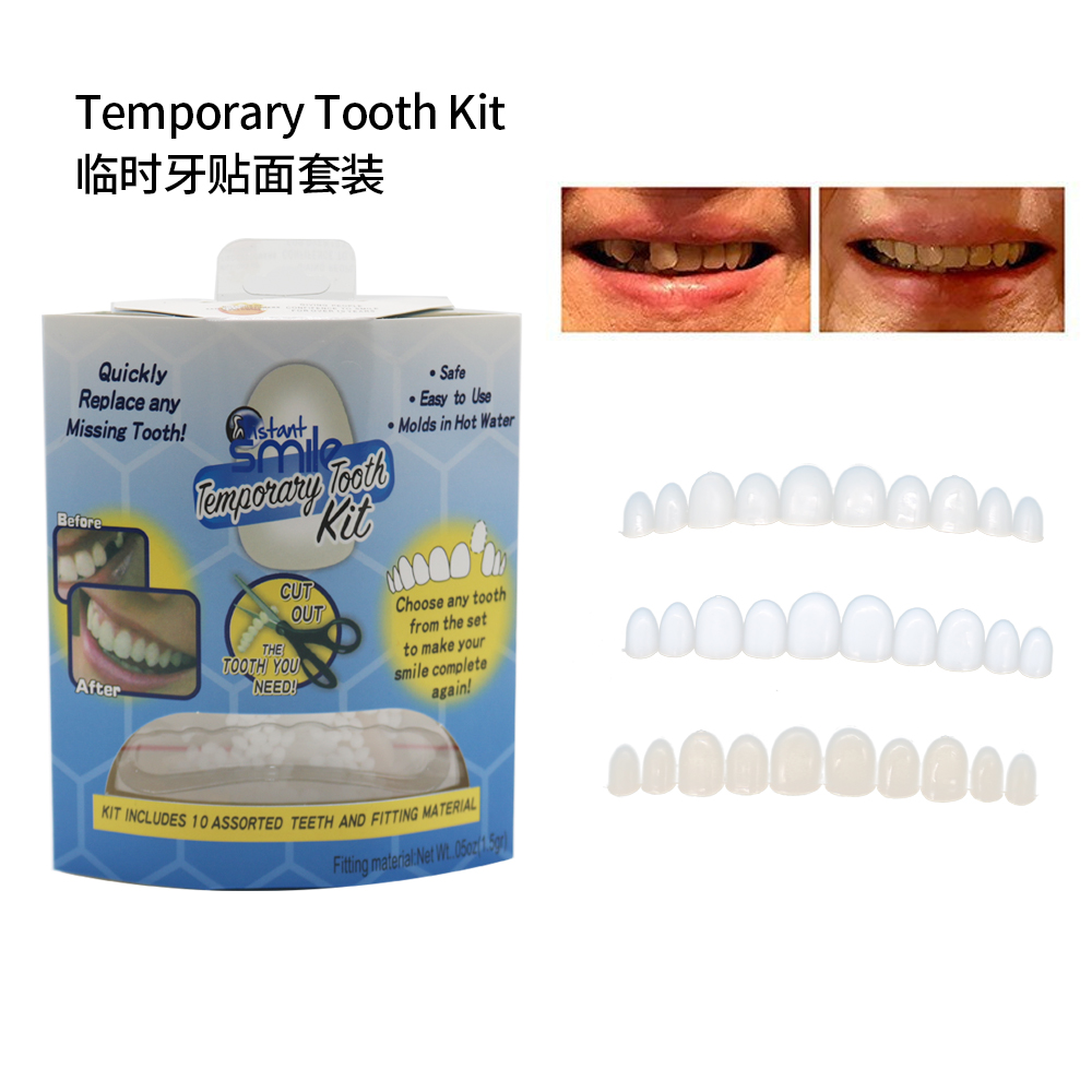 Teeth Whitening With Braces - Fake Teeth Denture Veneers Upper Lower