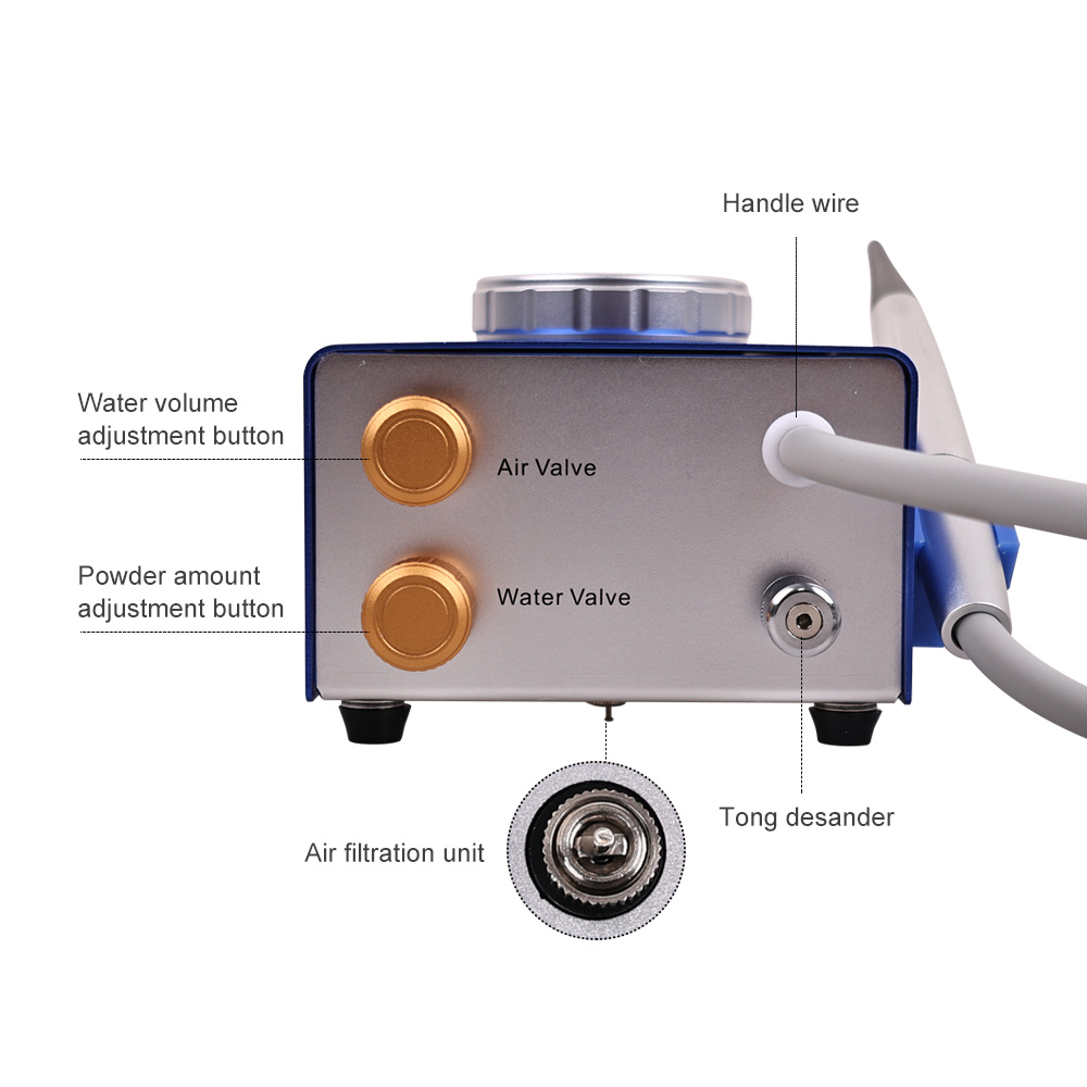 Dental Teeth Cleaning Sandblas - đánh giá và giá Teeth Whitening Device