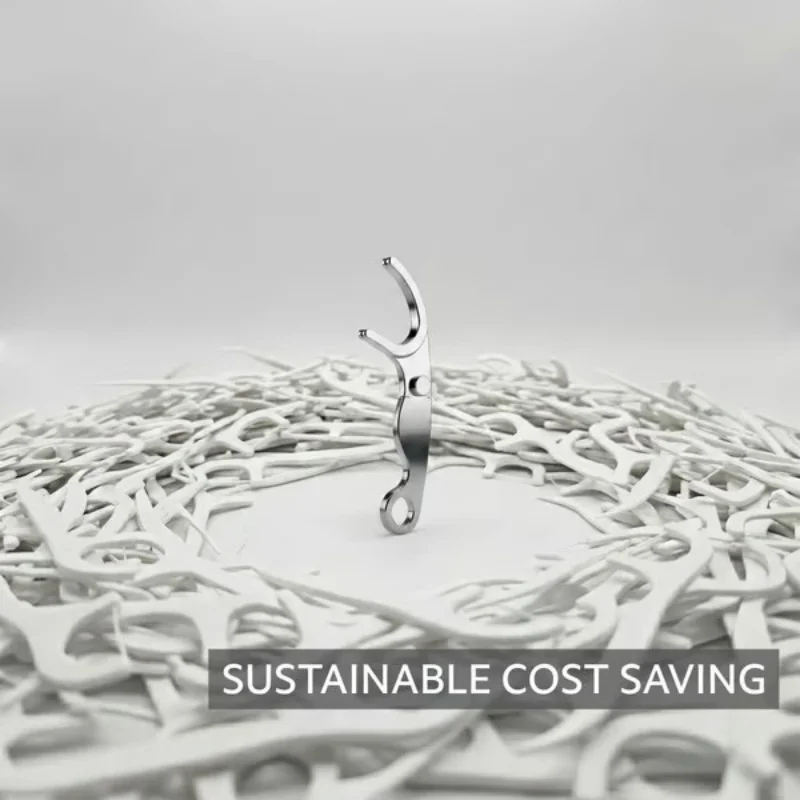 1 Pc Stainless Steel Toothpick - đánh giá và giá Dental Floss Picks
