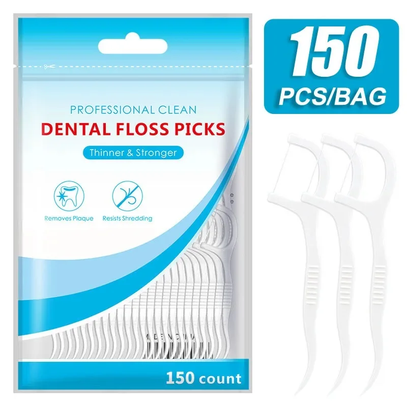 150pcs Dental Floss Flosser Pi - đánh giá và giá Dental Floss Picks