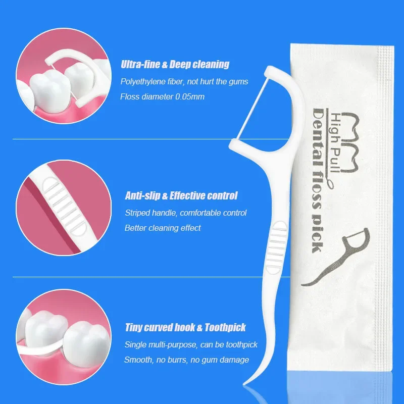 150pcs Dental Floss Flosser Pi - đánh giá và giá Dental Floss Picks