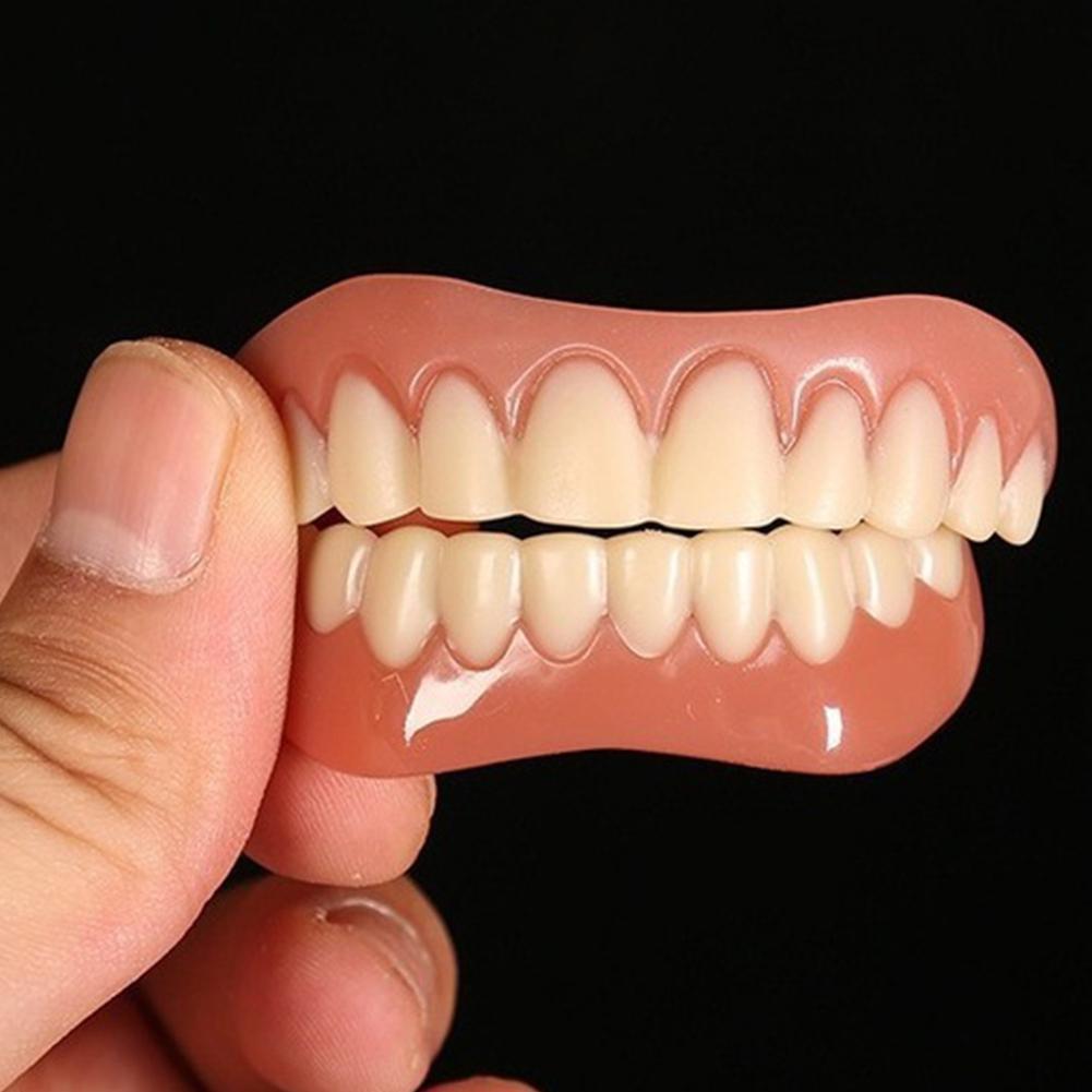 New False Teeth Silicone Upper - đánh giá và giá Teeth Whitening With Braces