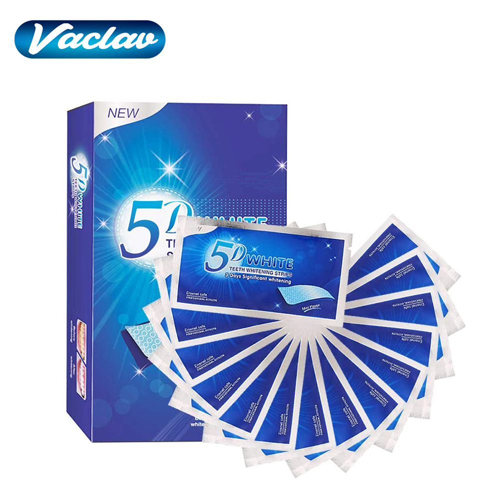 Bộ 7 Đôi Tất 5D Gel Làm Trắng  - đánh giá và giá Teeth Whitening Xylitol