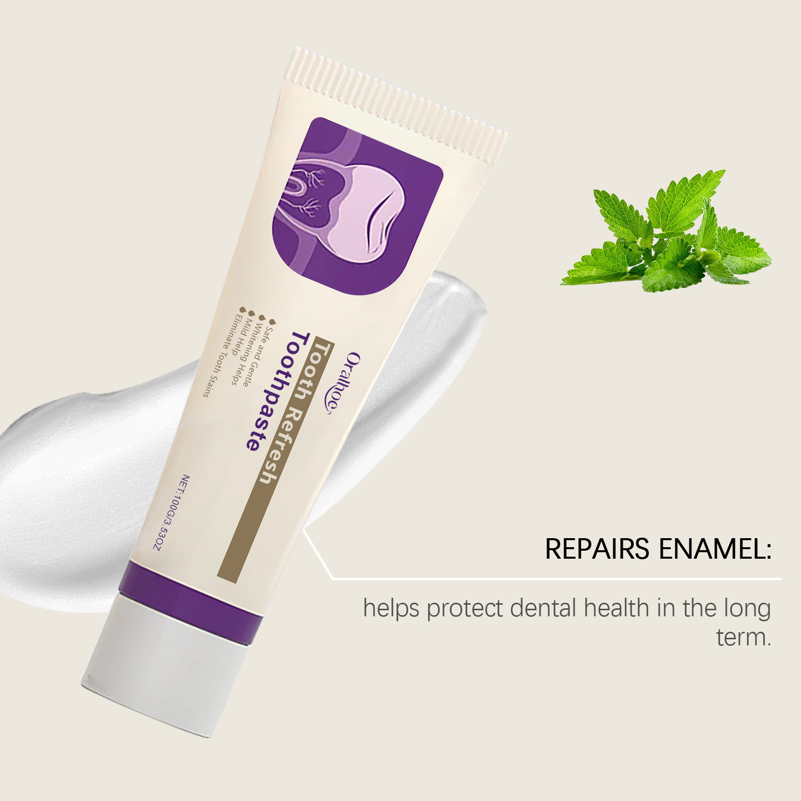 Teeth Refresh Toothpaste White - đánh giá và giá Teeth Whitening Naturally