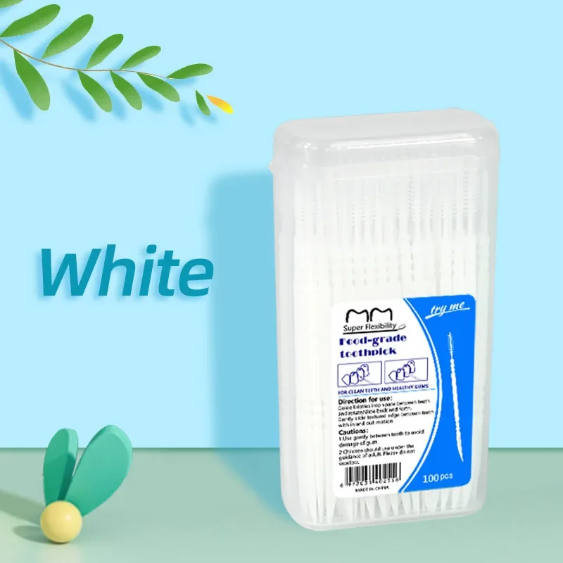 100pcs Double Head Dental Flos - đánh giá và giá Dental Floss Picks