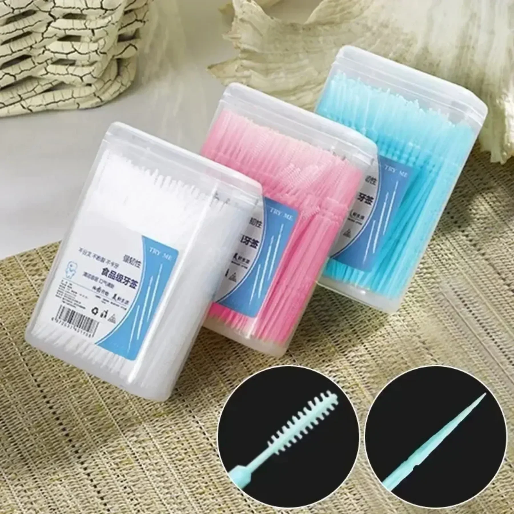 100pcs Double Head Dental Flos - đánh giá và giá Dental Floss Picks