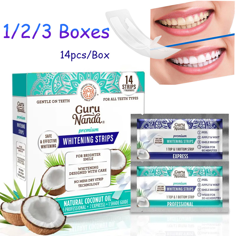 14pcs/box Coconut Oil Teeth Wh - đánh giá và giá Teeth Whitening With Coconut Oil