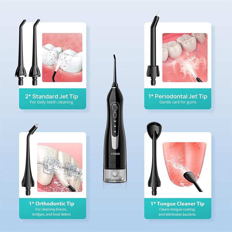 Portable Cordless Turbine Oral - đánh giá và giá Water Flosser Cordless