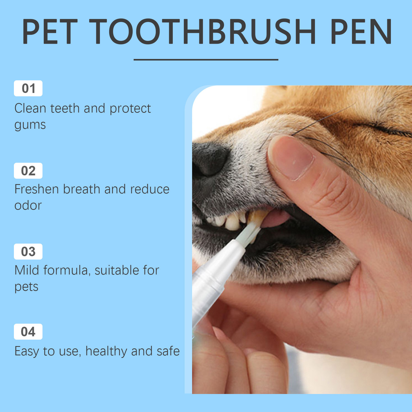 Oral Cleaning Gel Pen For Dogs - đánh giá và giá Teeth Whitening Pen