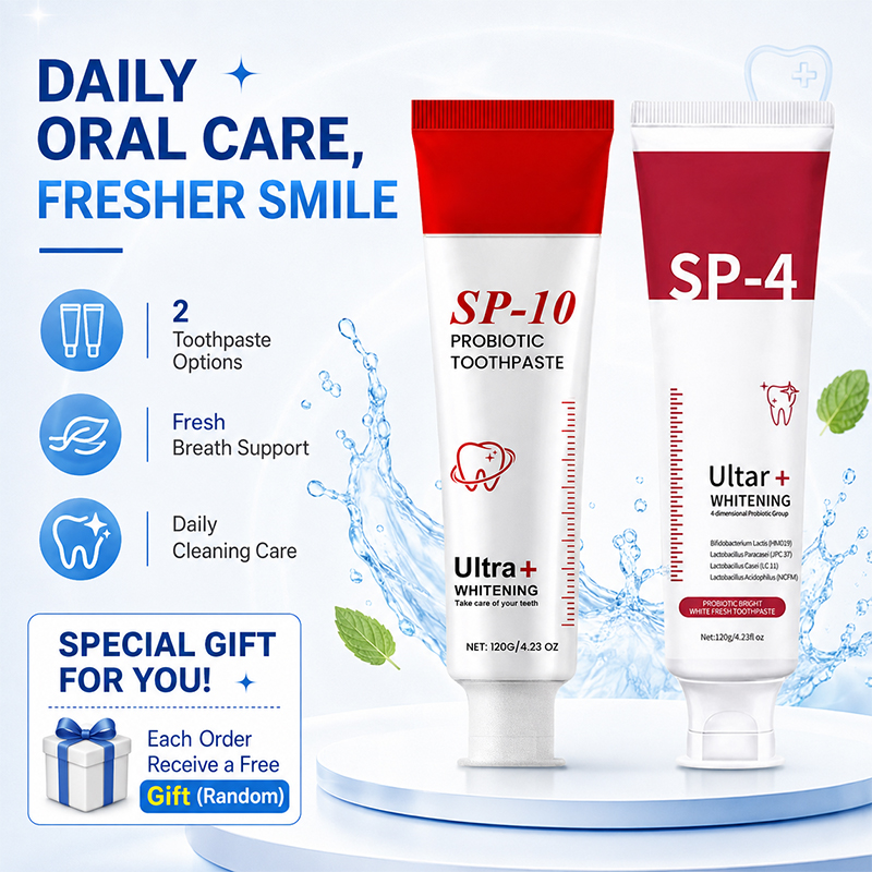 SP-10 and SP-4 Probiotic White - đánh giá và giá Teeth Whitening Xylitol