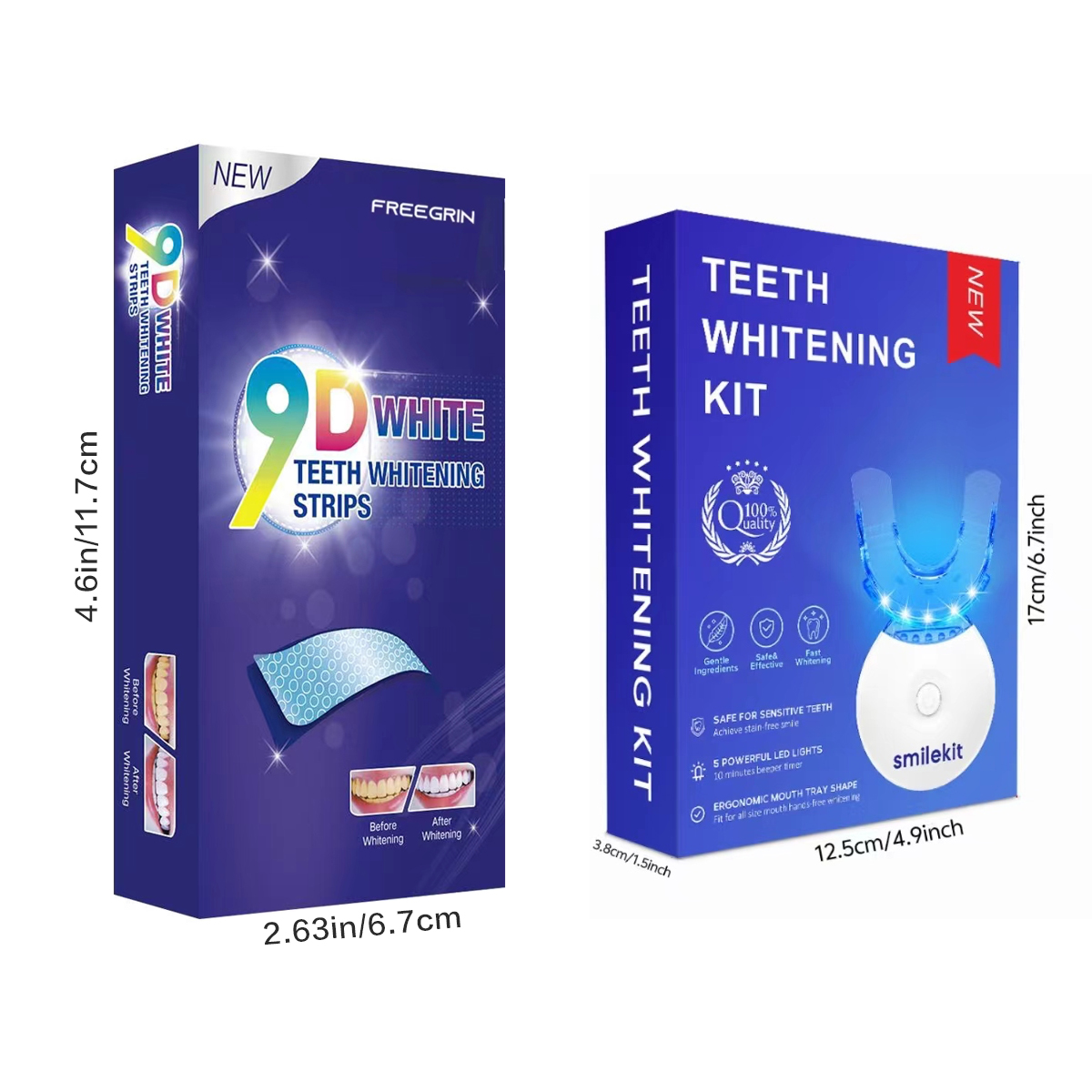Teeth Whitening Kit - 5X LED L - đánh giá và giá Teeth Whitening Accelerator