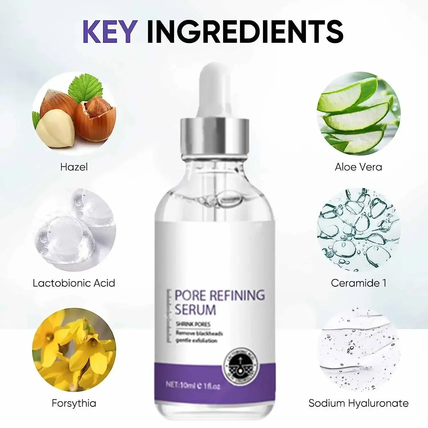 3nd Skin Texture | Pore Refini - đánh giá và giá The Ordinary Serum Hyaluronic Acid