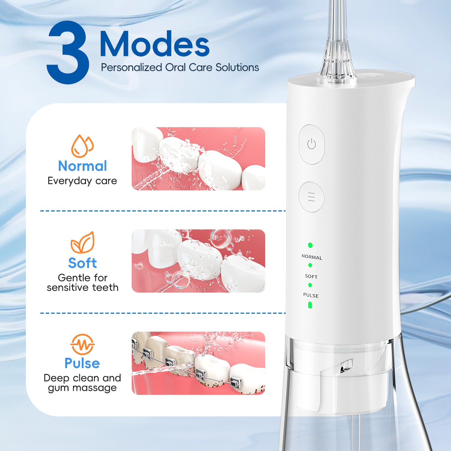 New Water Floss F29/D52 Portab - đánh giá và giá Water Flosser Cordless