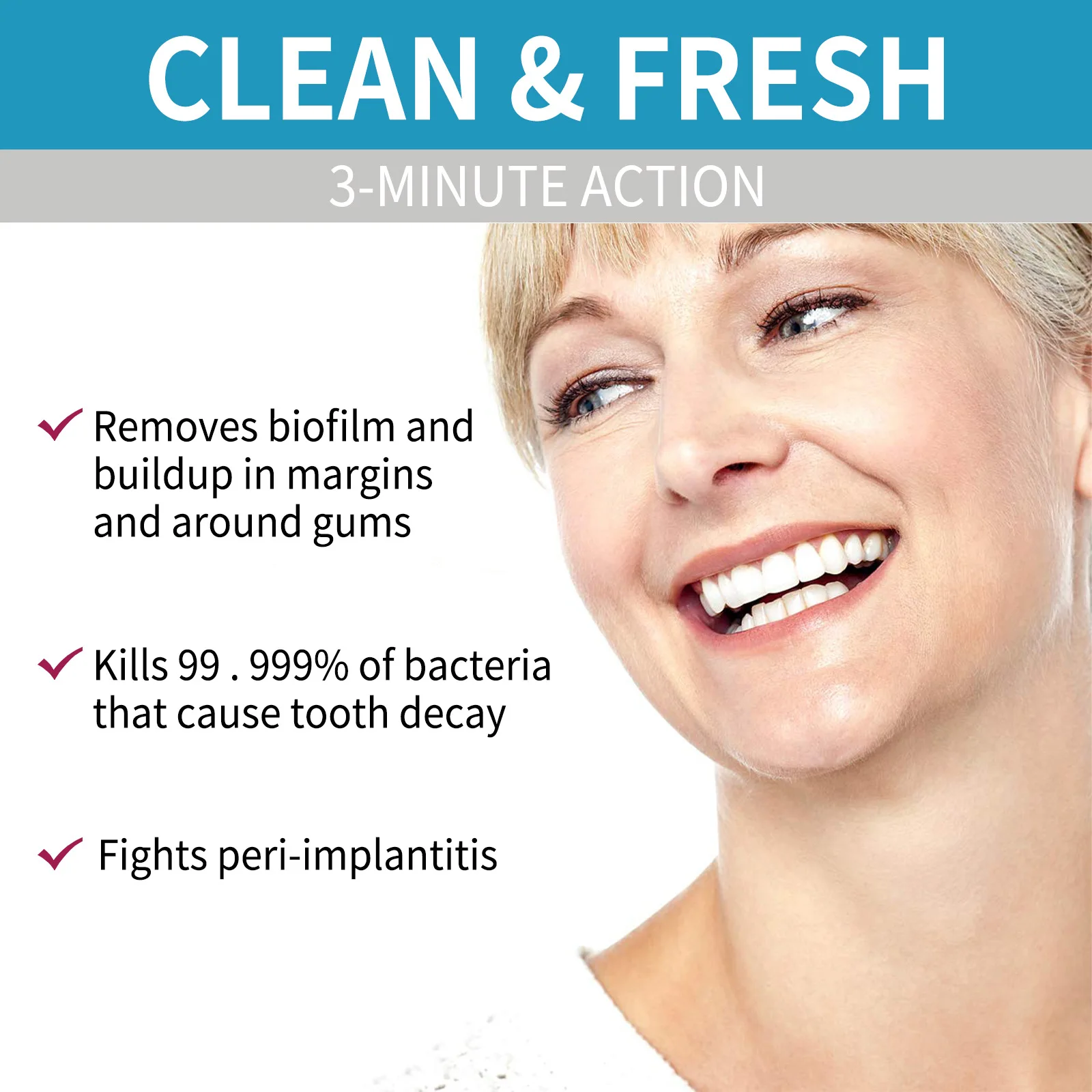 Aligner Denture Cleaner Foam D - đánh giá và giá Teeth Whitening Naturally