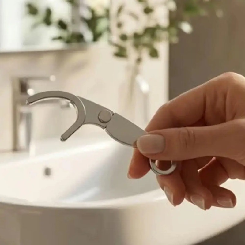 Stainless Steel Reusable Tooth - đánh giá và giá Dental Floss Picks