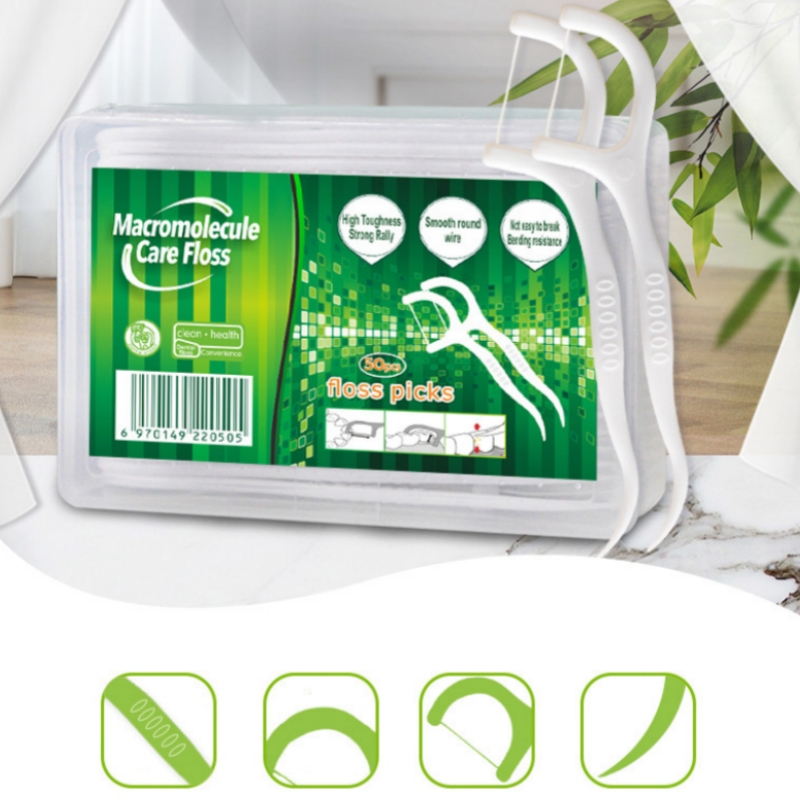 50pcs Dental Floss Flosser Pic - đánh giá và giá Dental Floss Picks