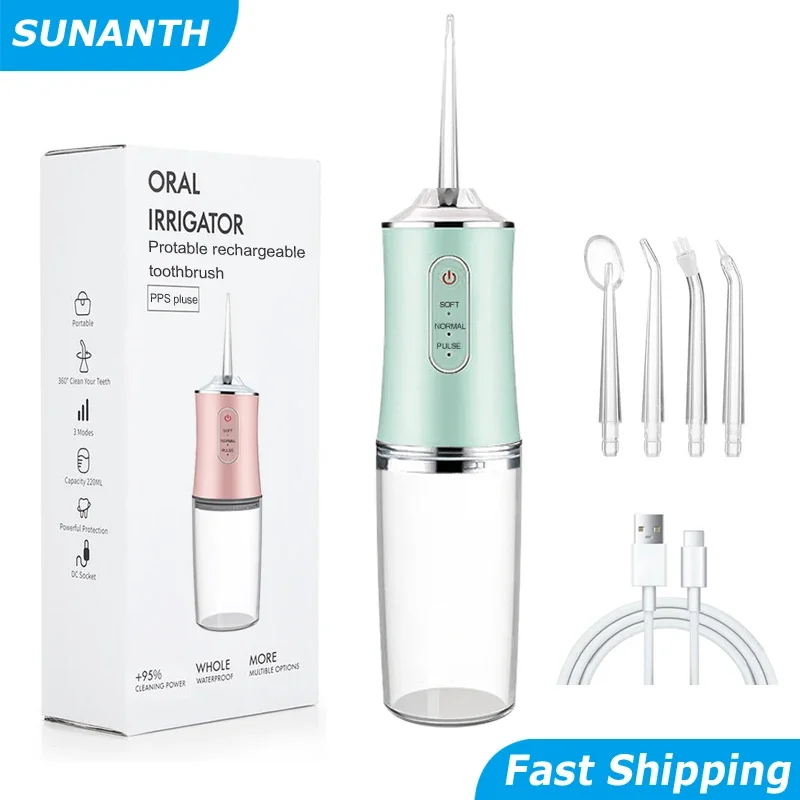 Portable Smart Electric Oral I - đánh giá và giá Water Flosser Cordless