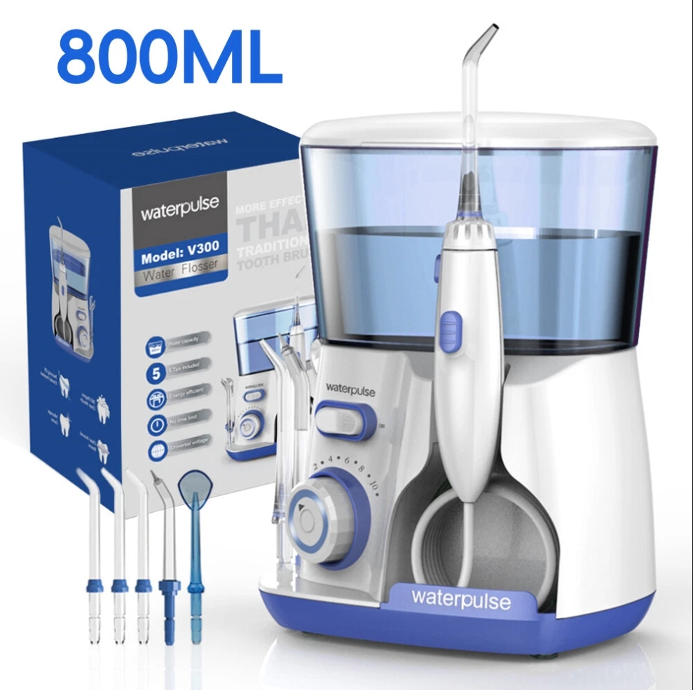 Waterpulse V300 800ml Electric - đánh giá và giá Water Flosser Cordless