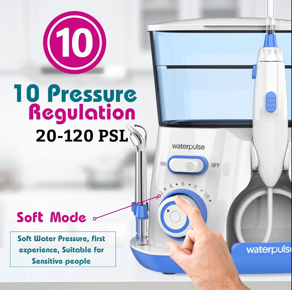 Waterpulse V300 800ml Electric - đánh giá và giá Water Flosser Cordless