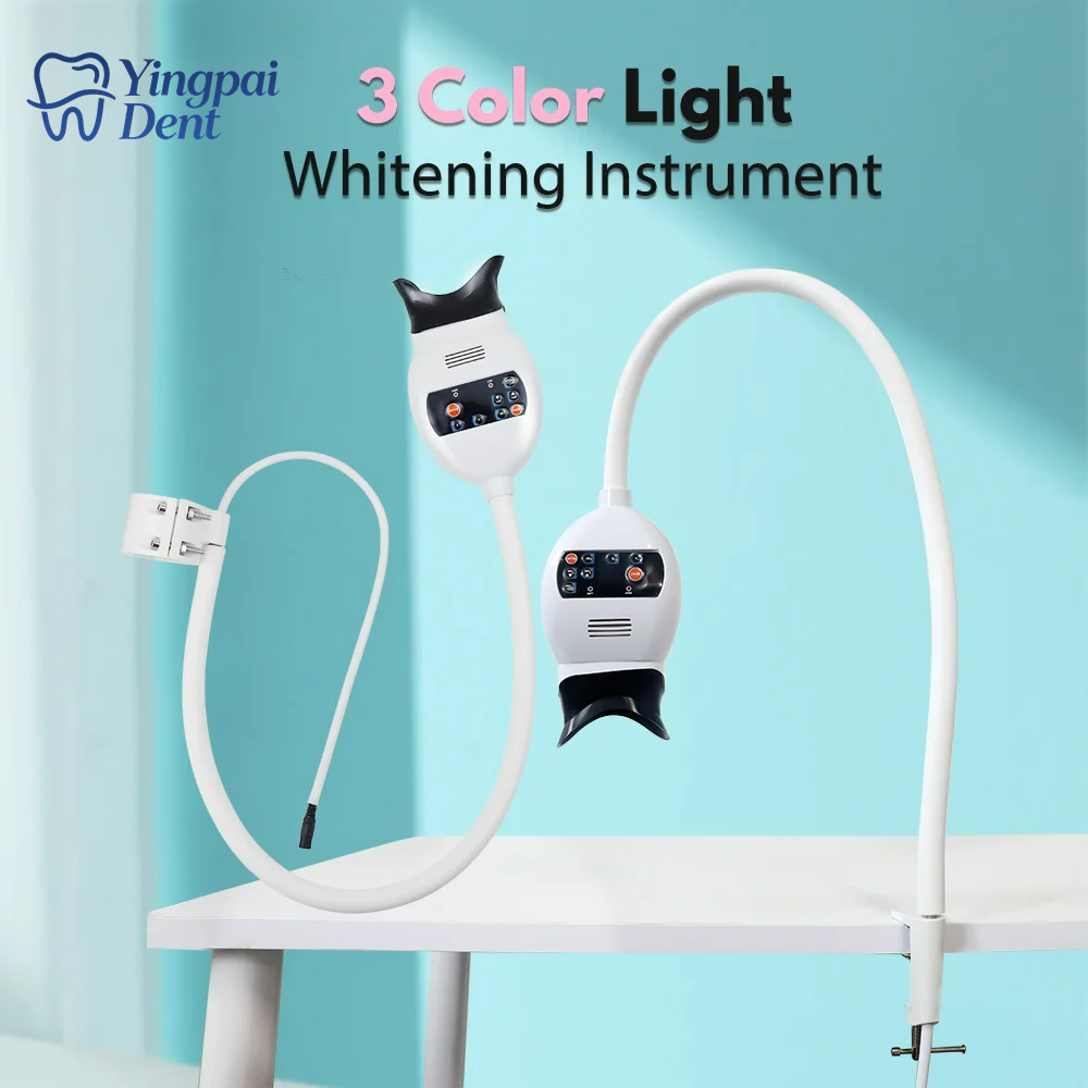 Adjustable 3 Colors LED Teeth  - đánh giá và giá Teeth Whitening Accelerator