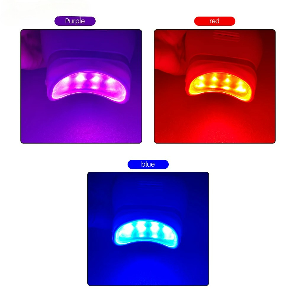 Adjustable 3 Colors LED Teeth  - đánh giá và giá Teeth Whitening Accelerator
