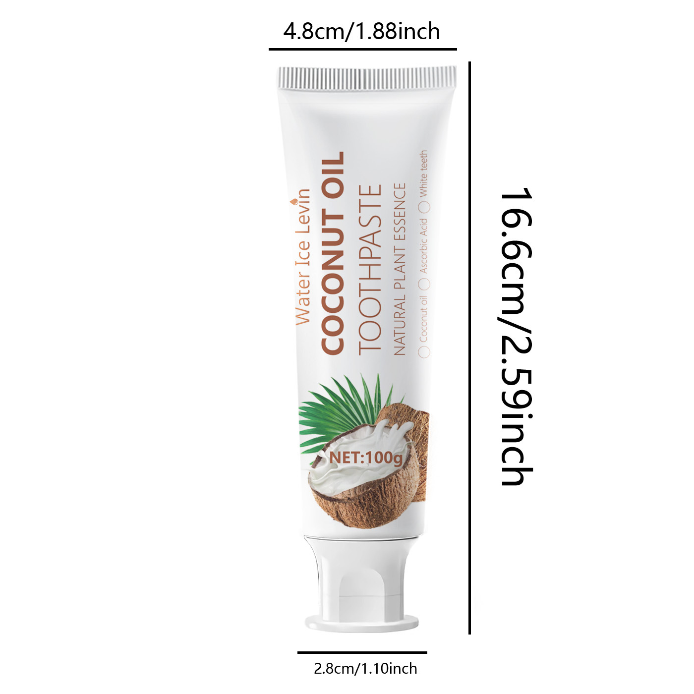 100g Coconut Oil Whitening Too - đánh giá và giá Teeth Whitening With Coconut Oil