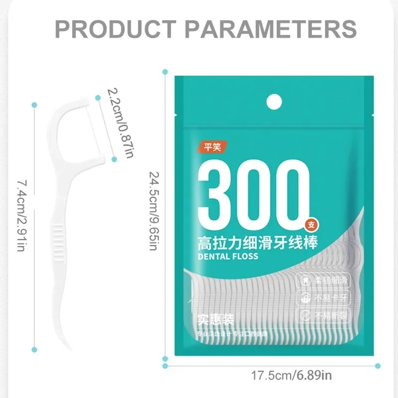 300Pcs Bagged Dental Floss Pic - đánh giá và giá Dental Floss Picks