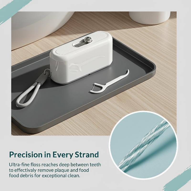 Dustproof Waterproof Automatic - đánh giá và giá Dental Floss Picks