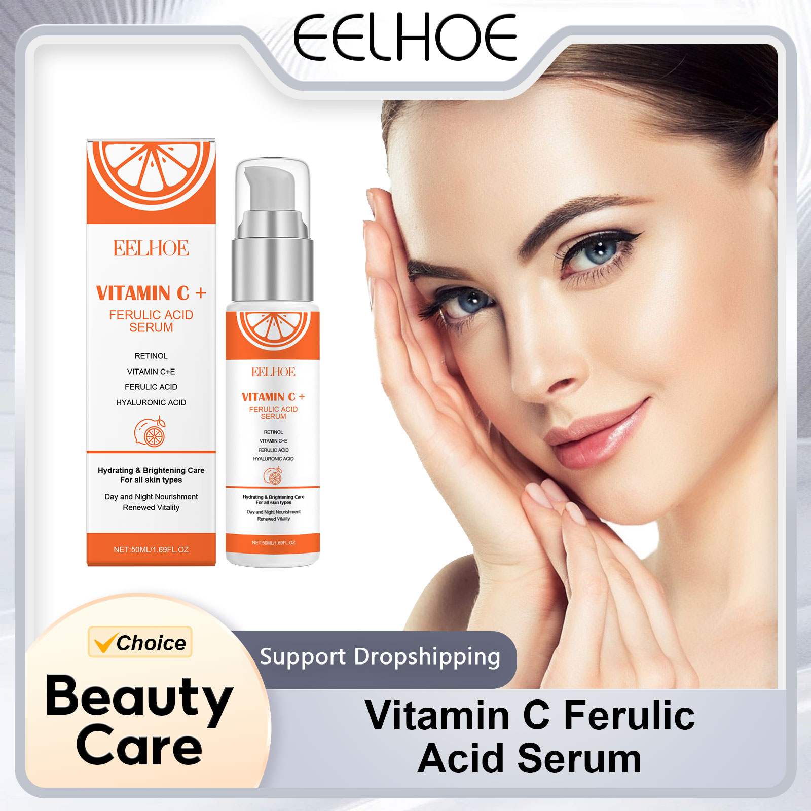 EELHOE Vitamin C E Ferulic Aci - đánh giá và giá The Ordinary Serum Hyaluronic Acid
