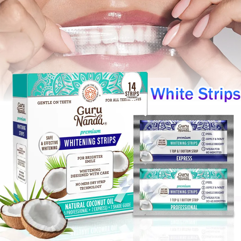 1/2/3 Boxes Coconut Oil White  - đánh giá và giá Teeth Whitening With Coconut Oil