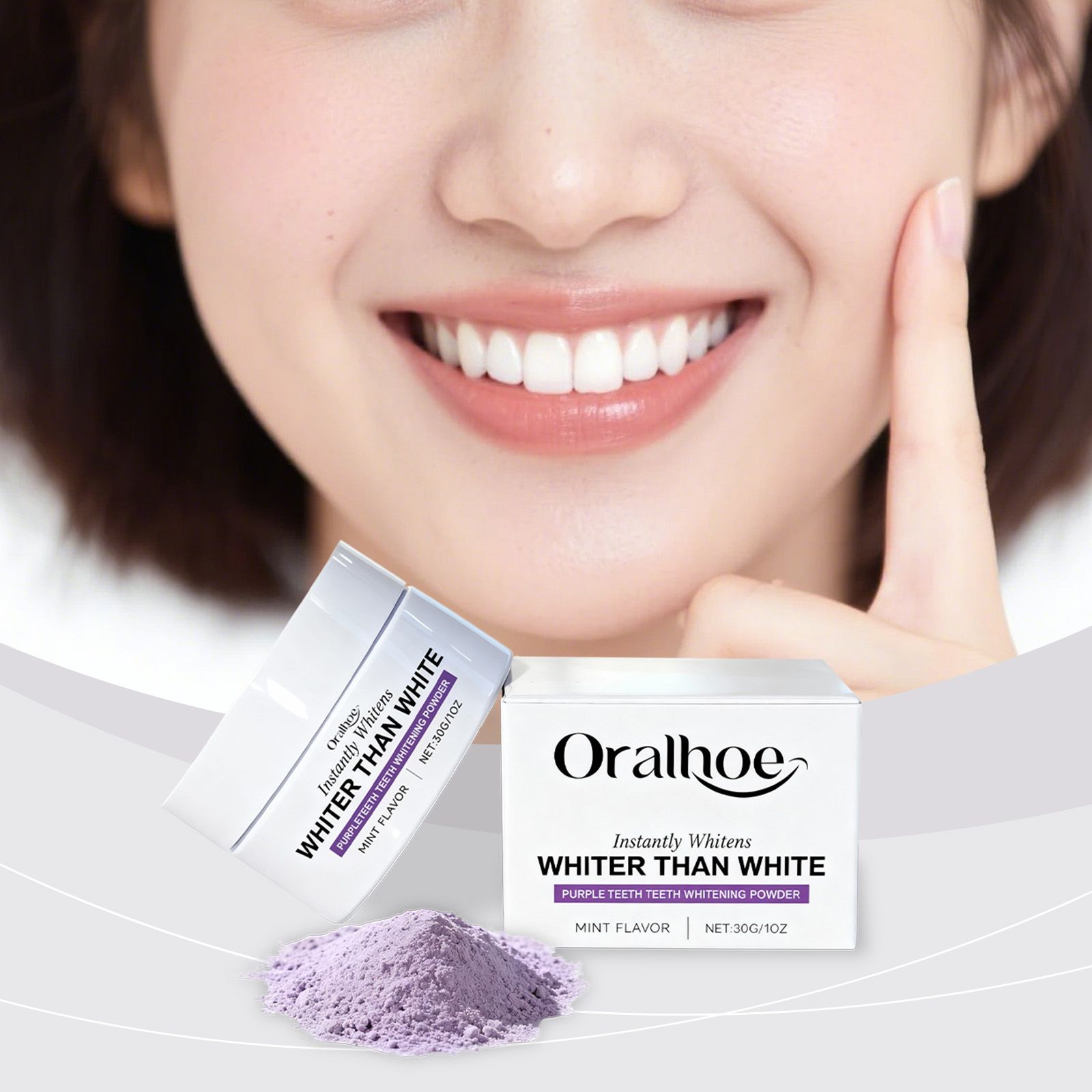Xylitol Purple Stain Removing  - đánh giá và giá Teeth Whitening Xylitol